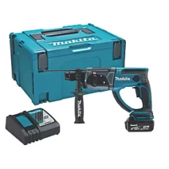Makita DHR202RF1J 3.2kg 18V 1 x 3.0Ah Li-Ion LXT Cordless SDS Rotary Hammer Drill