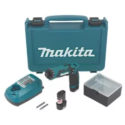 Makita DF012DSE 7.2V 2 x 1.5Ah Li-Ion Cordless Pencil Drill Driver