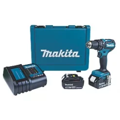 Makita DHP485SFE 18V 2 x 3.0Ah Li-Ion LXT Brushless Cordless Combi Drill