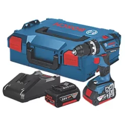 Bosch GSB 18V-60 C 18V 2 x 5.0Ah Li-Ion Coolpack Brushless Cordless Combi Drill