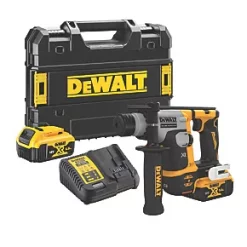 DeWalt DCH172P2-GB 2.3kg 18V 2 x 5.0Ah Li-Ion XR Brushless Cordless Ultra-Compact SDS Plus Drill -Drill Shop 328XK A2