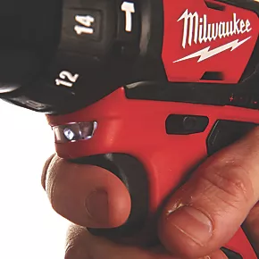 Milwaukee M12 BPD-202C 12V 2 x 2.0Ah Li-Ion RedLithium Cordless Sub-Compact Percussion Drill 2 Milwaukee M12 BPD-202C 12V 2 x 2.0Ah Li-Ion RedLithium Cordless Sub-Compact Percussion Drill - Image 2