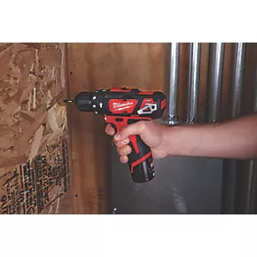 Milwaukee M12 BPD-202C 12V 2 x 2.0Ah Li-Ion RedLithium Cordless Sub-Compact Percussion Drill 5 Milwaukee M12 BPD-202C 12V 2 x 2.0Ah Li-Ion RedLithium Cordless Sub-Compact Percussion Drill - Image 5