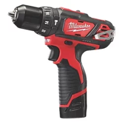 Milwaukee M12 BPD-202C 12V 2 x 2.0Ah Li-Ion RedLithium Cordless Sub-Compact Percussion Drill