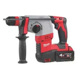 Milwaukee HD18HX-402C 3.7kg 18V 2 x 4.0Ah Li-Ion RedLithium Cordless SDS Plus Hammer Drill