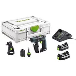 Festool CXS 10.8V 2 x 2.6Ah Li-Ion Cordless Multipurpose Drill