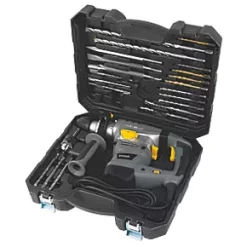 Titan TTB631SDS 6.3kg Electric SDS Plus Drill & 22 Piece Accessory Kit 230-240V -Drill Shop 4172G A2