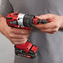 Flex PD 2G 18.0-EC C 18V Li-Ion Brushless Cordless 2-Speed Percussion Drill - Bare -Drill Shop 420XK A4