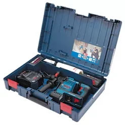 Bosch GBH 36V-LI Plus 4.6kg 36V 2 x 6.0Ah Li-Ion Coolpack Cordless SDS Plus Rotary Hammer with Depth Stop -Drill Shop 495RT A3