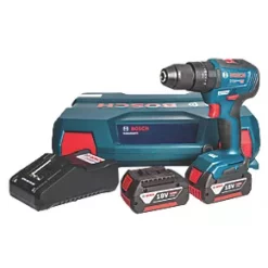 Bosch GSB 18 V-55 18V 2 x 4.0Ah Li-Ion Coolpack Brushless Cordless Combi Drill