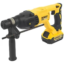 Refurb DeWalt DCH033 3kg 18V 2 x 4.0Ah Li-Ion XR Brushless Cordless SDS Plus Drill