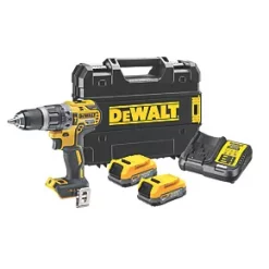 DeWalt DCD805E2T-GB 18V 2 x 1.7Ah Li-Ion PowerStack Brushless Cordless Combi Drill -Drill Shop 569VV A2