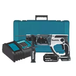 Makita DHR202SFW 3.2kg 18V 1 x 3.0Ah Li-Ion LXT Cordless SDS Rotary Hammer Drill