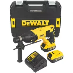 DeWalt DCH033 3kg 18V 2 x 4.0Ah Li-Ion XR Brushless Cordless SDS Plus Drill -Drill Shop 675FJ A3
