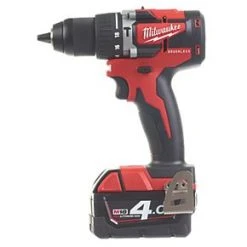 Milwaukee M18 CBLPD-402C 18V 2 x 4.0Ah Li-Ion RedLithium Brushless Cordless Combi Drill -Drill Shop 702FH A3