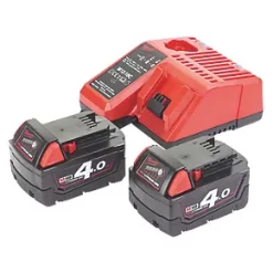 Milwaukee M18 CBLPD-402C 18V 2 x 4.0Ah Li-Ion RedLithium Brushless Cordless Combi Drill -Drill Shop 702FH A4
