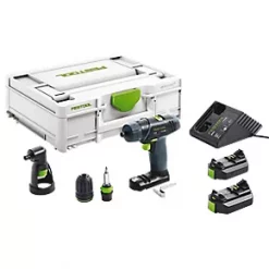 Festool TXS 10.8V 2 x 2.6Ah Li-Ion Cordless Multipurpose Drill