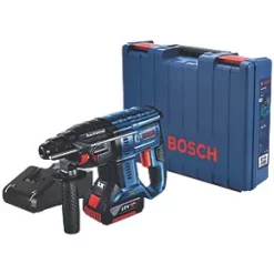 Bosch GBH 18V-21 2.4kg 18V 1 x 4.0Ah Li-Ion Coolpack Brushless Cordless SDS Plus Hammer Drill