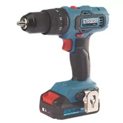 Erbauer EBCD18Li-2 18V 2 x 2.0Ah Li-Ion EXT Cordless Combi Drill