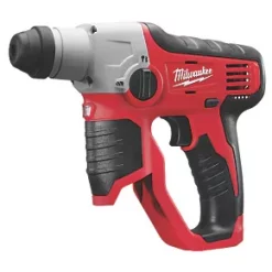 Milwaukee M12 H-0 0.5kg 12V Li-Ion RedLithium Cordless SDS Plus Hammer Drill - Bare