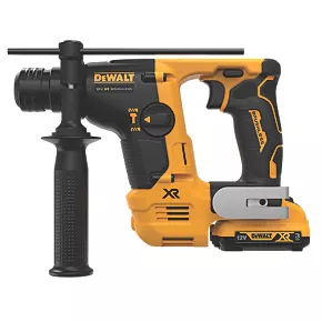 DeWalt DCH072L2-GB 1.9kg 12V 2 x 3.0Ah Li-Ion XR Brushless Cordless Ultra-Compact SDS Plus Drill 6 DeWalt DCH072L2-GB 1.9kg 12V 2 x 3.0Ah Li-Ion XR Brushless Cordless Ultra-Compact SDS Plus Drill - Image 6