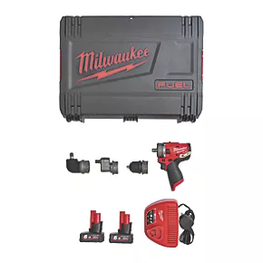 Milwaukee M12 FPDXKIT-602X FUEL 12V 2 x 6.0Ah Li-Ion RedLithium Brushless Cordless 6-in-1 Combi Drill 5 Milwaukee M12 FPDXKIT-602X FUEL 12V 2 x 6.0Ah Li-Ion RedLithium Brushless Cordless 6-in-1 Combi Drill - Image 5