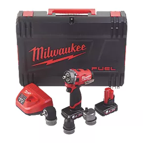 Milwaukee M12 FPDXKIT-602X FUEL 12V 2 x 6.0Ah Li-Ion RedLithium Brushless Cordless 6-in-1 Combi Drill 1 Milwaukee M12 FPDXKIT-602X FUEL 12V 2 x 6.0Ah Li-Ion RedLithium Brushless Cordless 6-in-1 Combi Drill