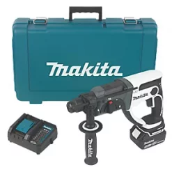 Makita DHR202T001 3.2kg 18V 1 x 5.0Ah Li-Ion LXT Cordless 20mm Rotary Hammer SDS-Plus