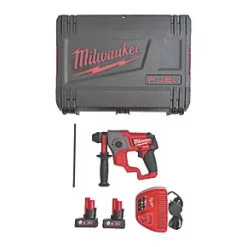 Milwaukee M12 CH-602X FUEL 1.9kg 12V 2 x 6.0Ah Li-Ion RedLithium Brushless Cordless SDS Plus Drill 8 Milwaukee M12 CH-602X FUEL 1.9kg 12V 2 x 6.0Ah Li-Ion RedLithium Brushless Cordless SDS Plus Drill -Drill Shop 964FJ A3