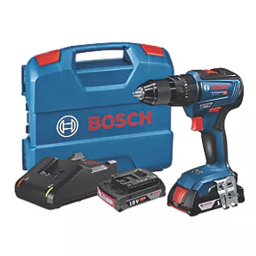 Bosch GSB 18 V-55 18V 2 x 2.0Ah Li-Ion Coolpack Brushless Cordless Combi Drill 2 Bosch GSB 18 V-55 18V 2 x 2.0Ah Li-Ion Coolpack Brushless Cordless Combi Drill - Image 2
