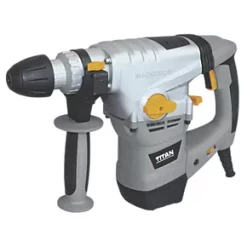Titan TTB278SDS 6.3kg Electric SDS Plus Drill & 9 Piece Accessory Kit 230-240V