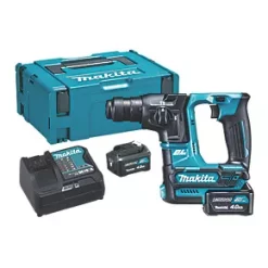 Makita HR166DSMJ 2.4kg 10.8-12V 2 x 4.0Ah Li-Ion CXT Brushless Cordless SDS Plus Drill
